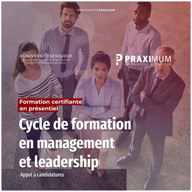 CIDE Solidarité : Appel à candidatures formation en management et leadership à Marrakech (Maroc)