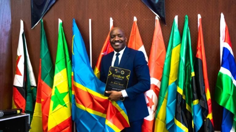 Groupe CIDE: Dr Michel Muvudi honoré à Accra parmi les 100 personnalités africaines les plus influentes