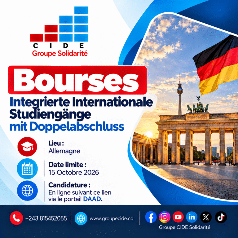Groupe CIDE : Bourses integrierte internationale studiengänge mit doppelabschluss – daad